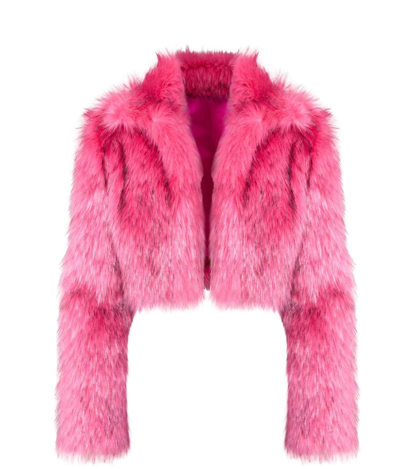 Hot Pink Cropped Jacket