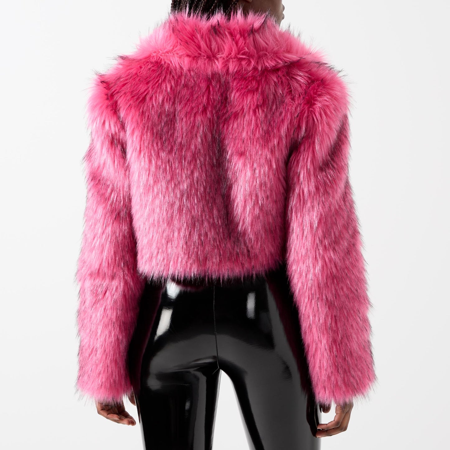 Hot Pink Cropped Jacket