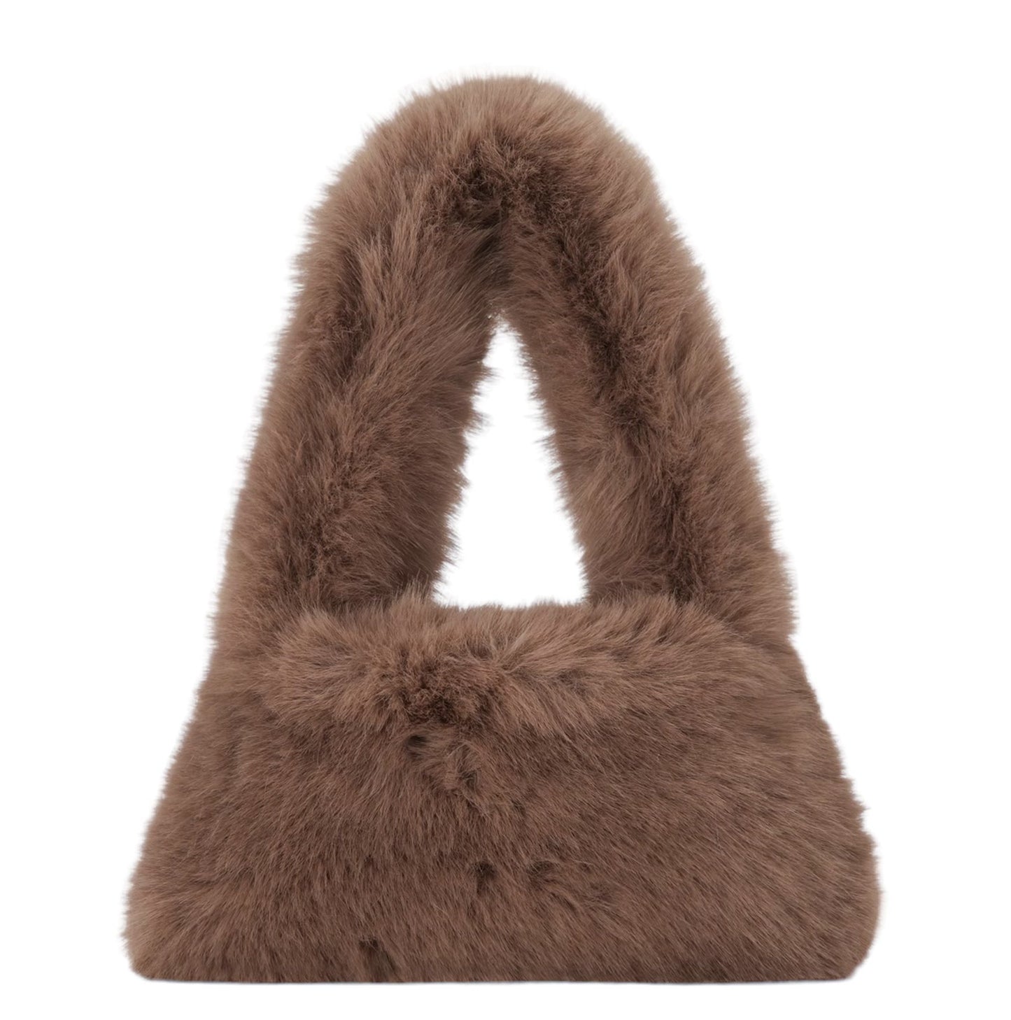 Nonchalant Faux Fur Handbag