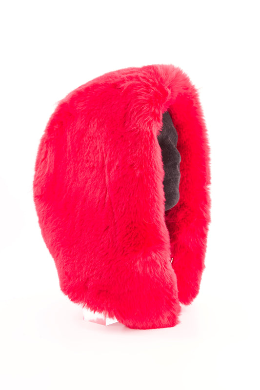 Plush Pink Hood