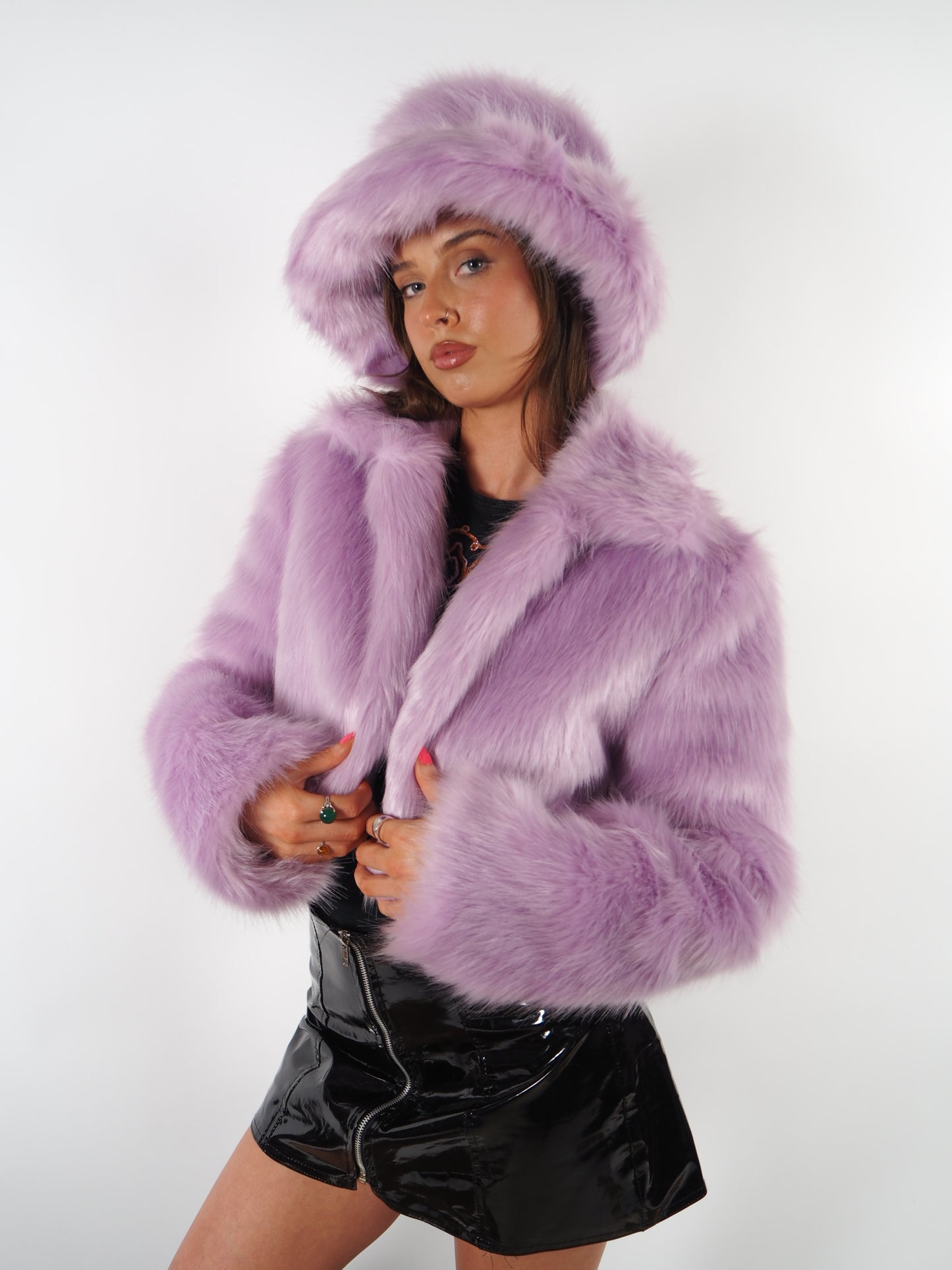 Lilac Jacket “I can’t be standing in the rain I’m top floor getting brain”