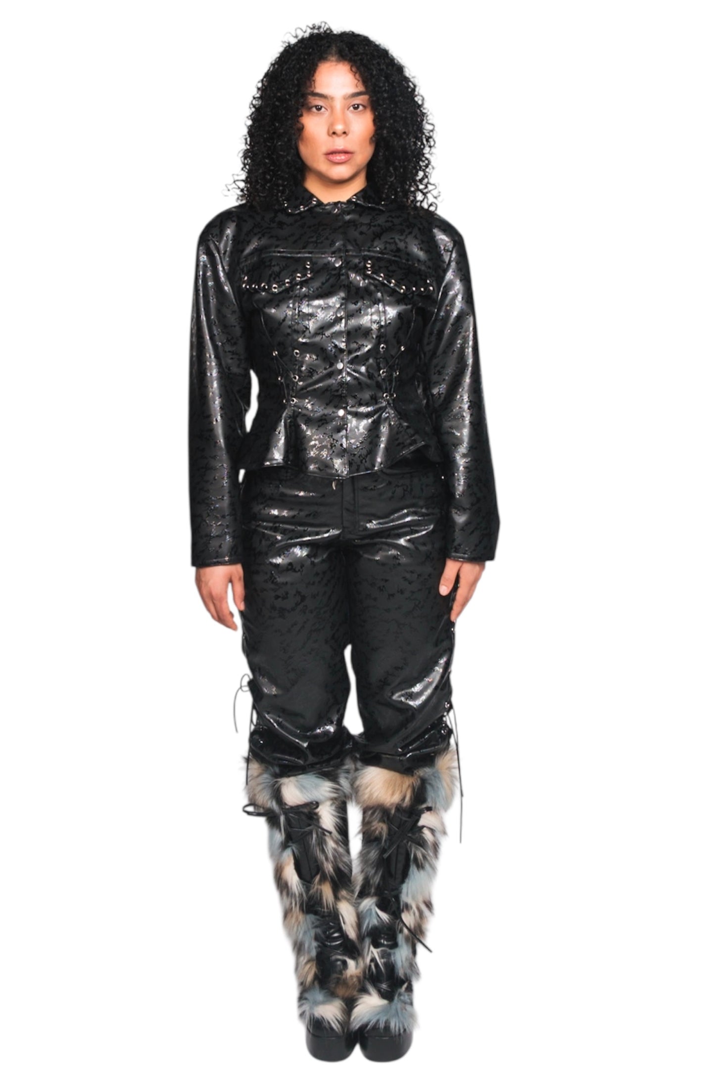 The Dragon Faux Leather Suit
