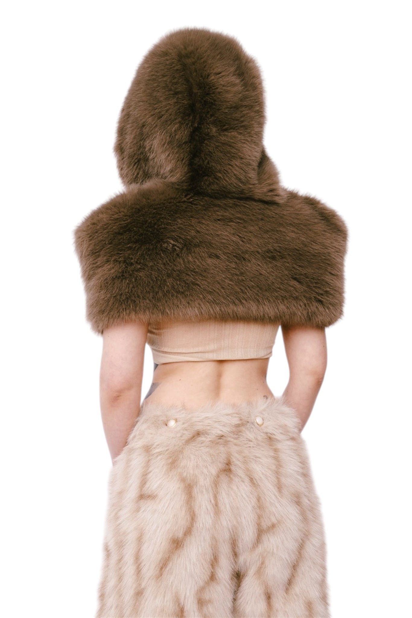 Nonchalant Hooded Shoulders