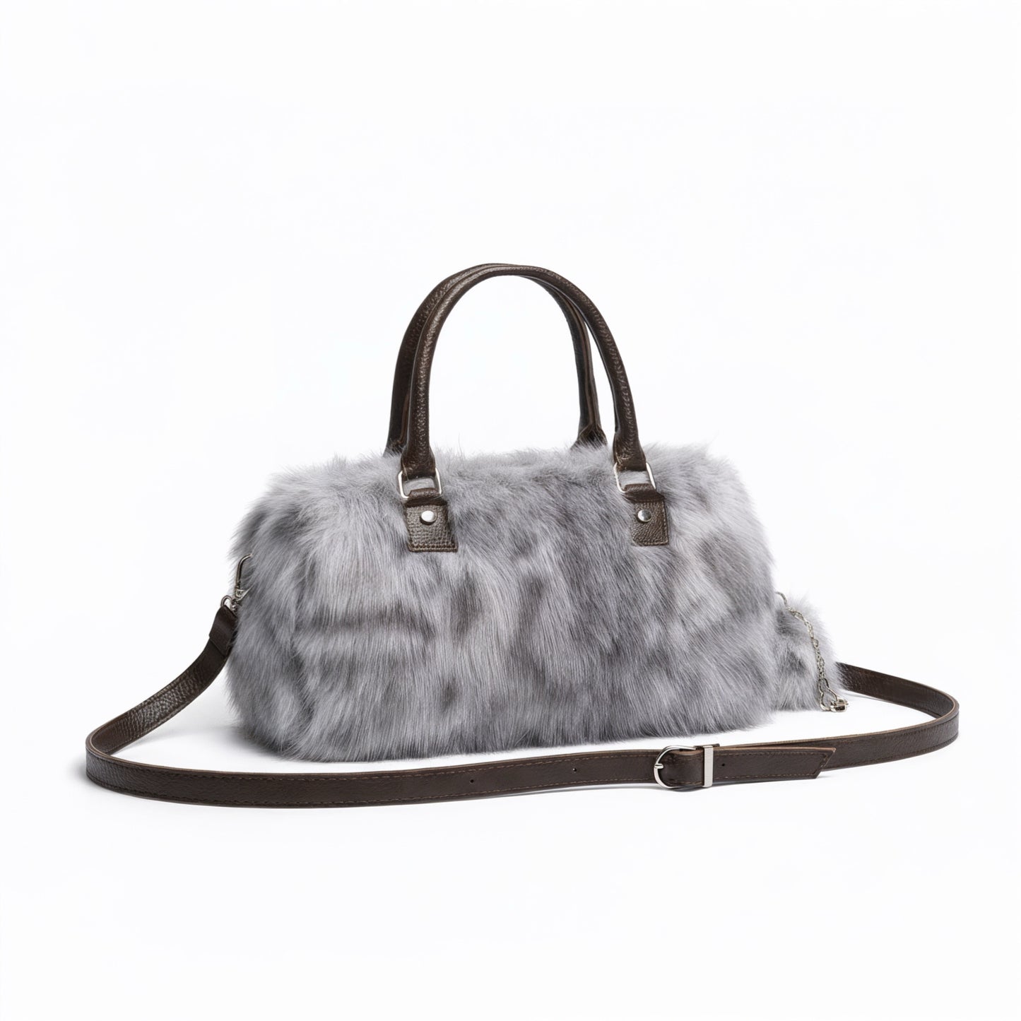 THE NEW SNOW LEOPARD DUFFLE BAG