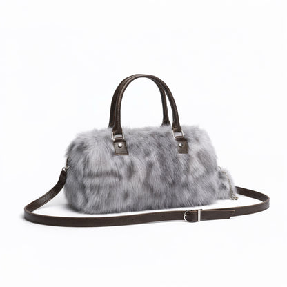 THE NEW SNOW LEOPARD DUFFLE BAG