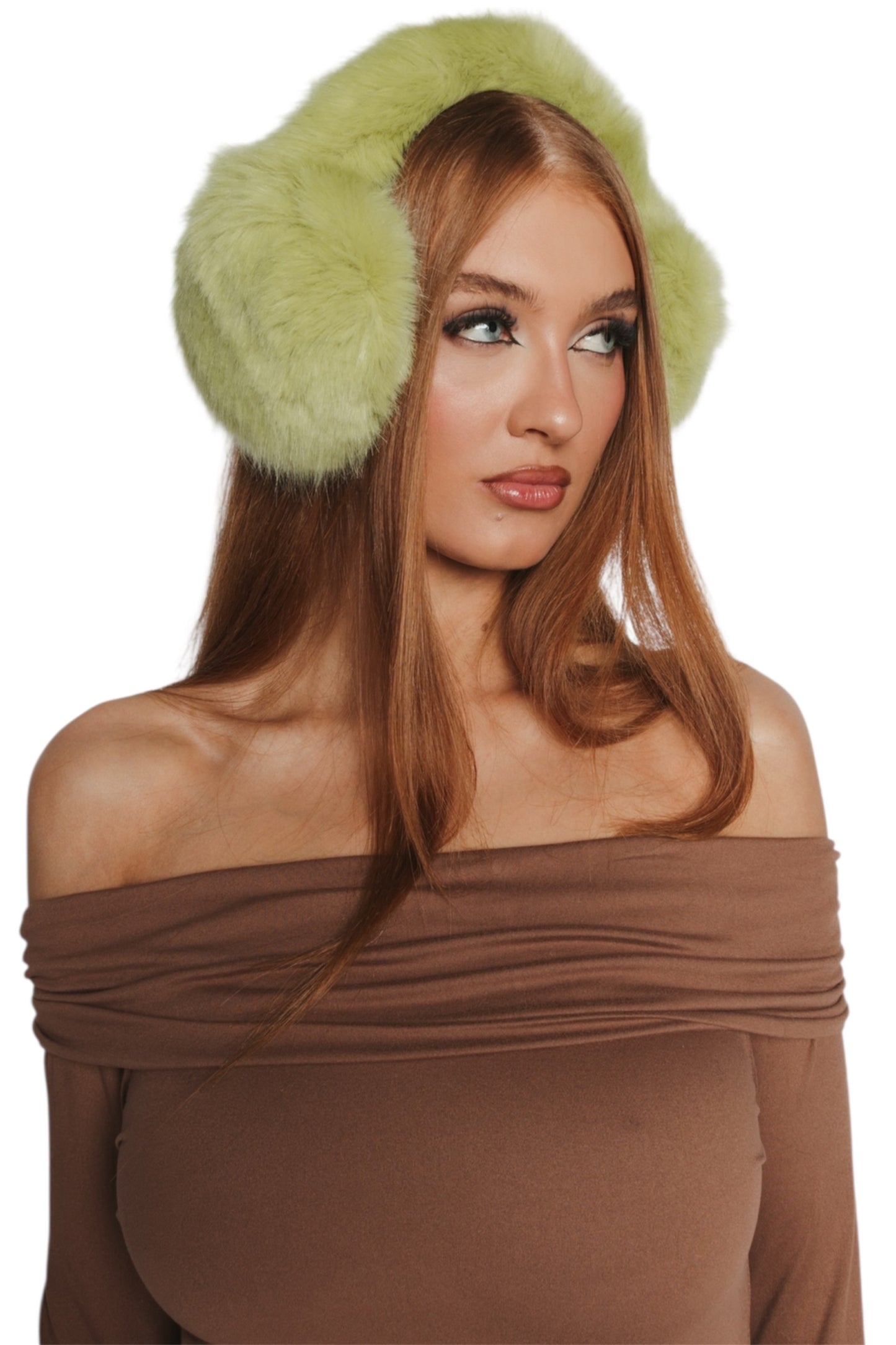 Lime Green Earmuffs