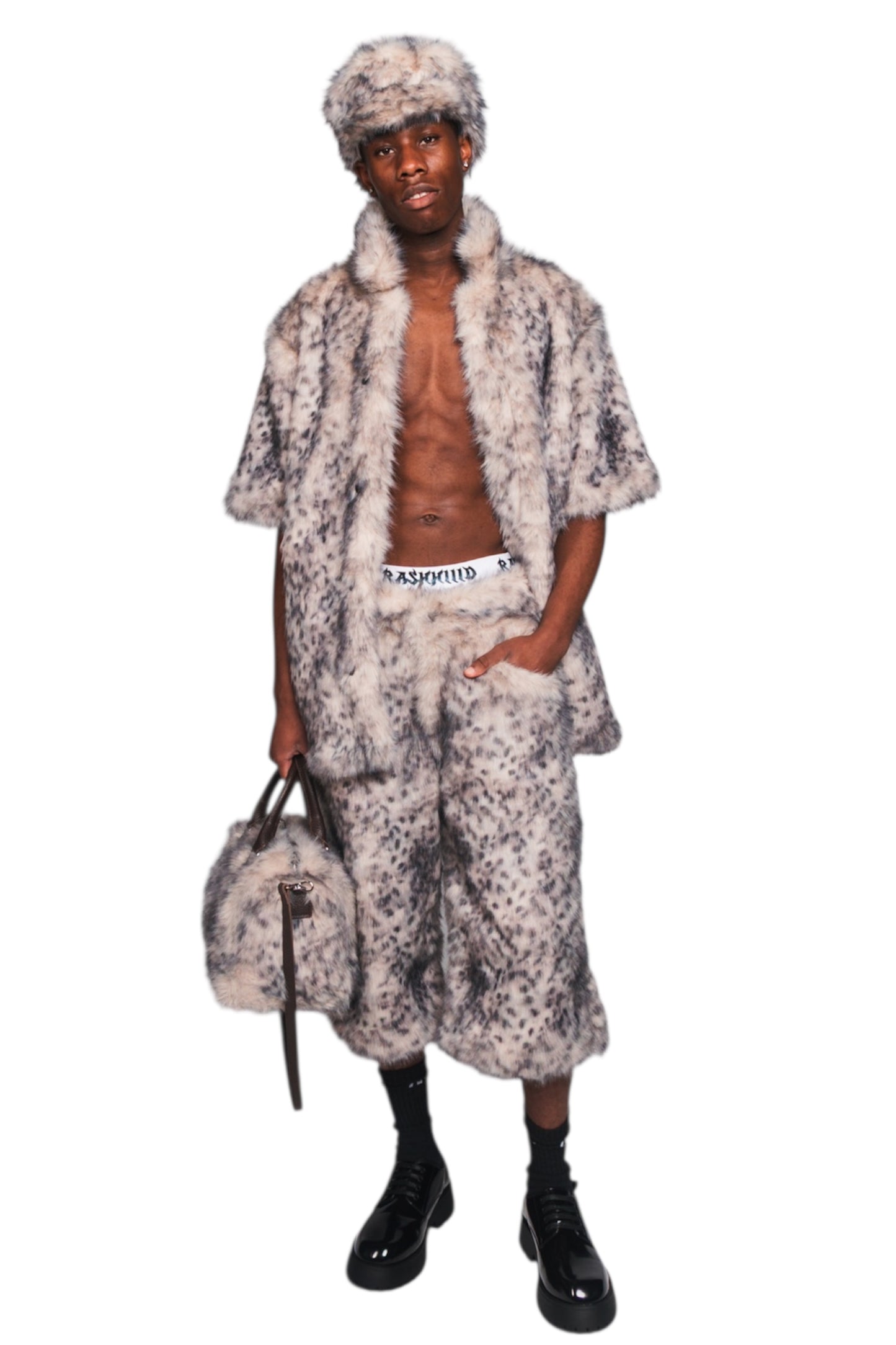 Snow Leopard Two Piece Suit