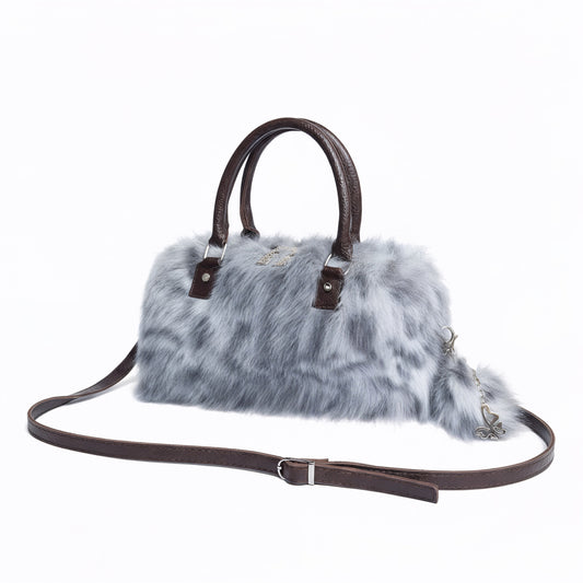 THE NEW SNOW LEOPARD DUFFLE BAG