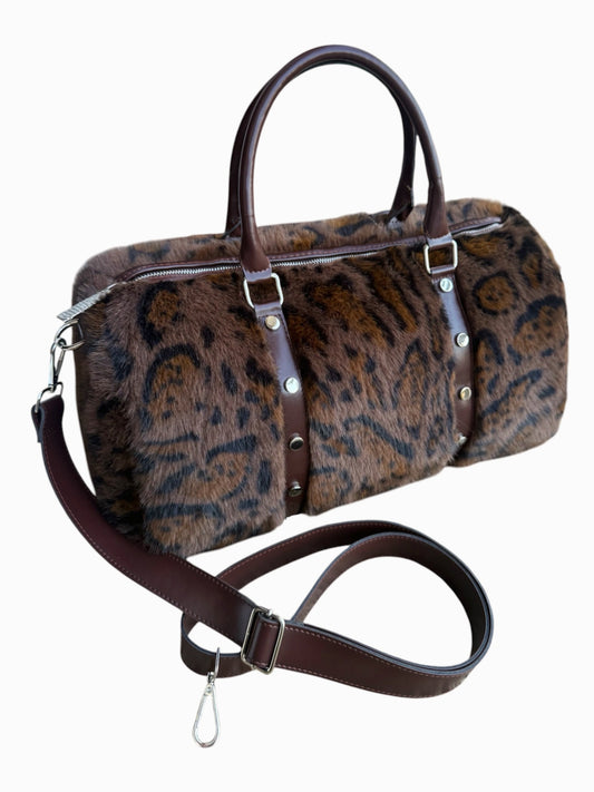 PRE ORDER - Chocolate Jetset Duffle Bag - Travel With Swag