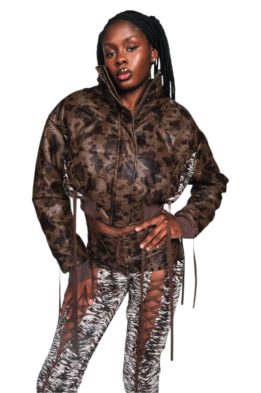 Animal Traits Puffer Jacket