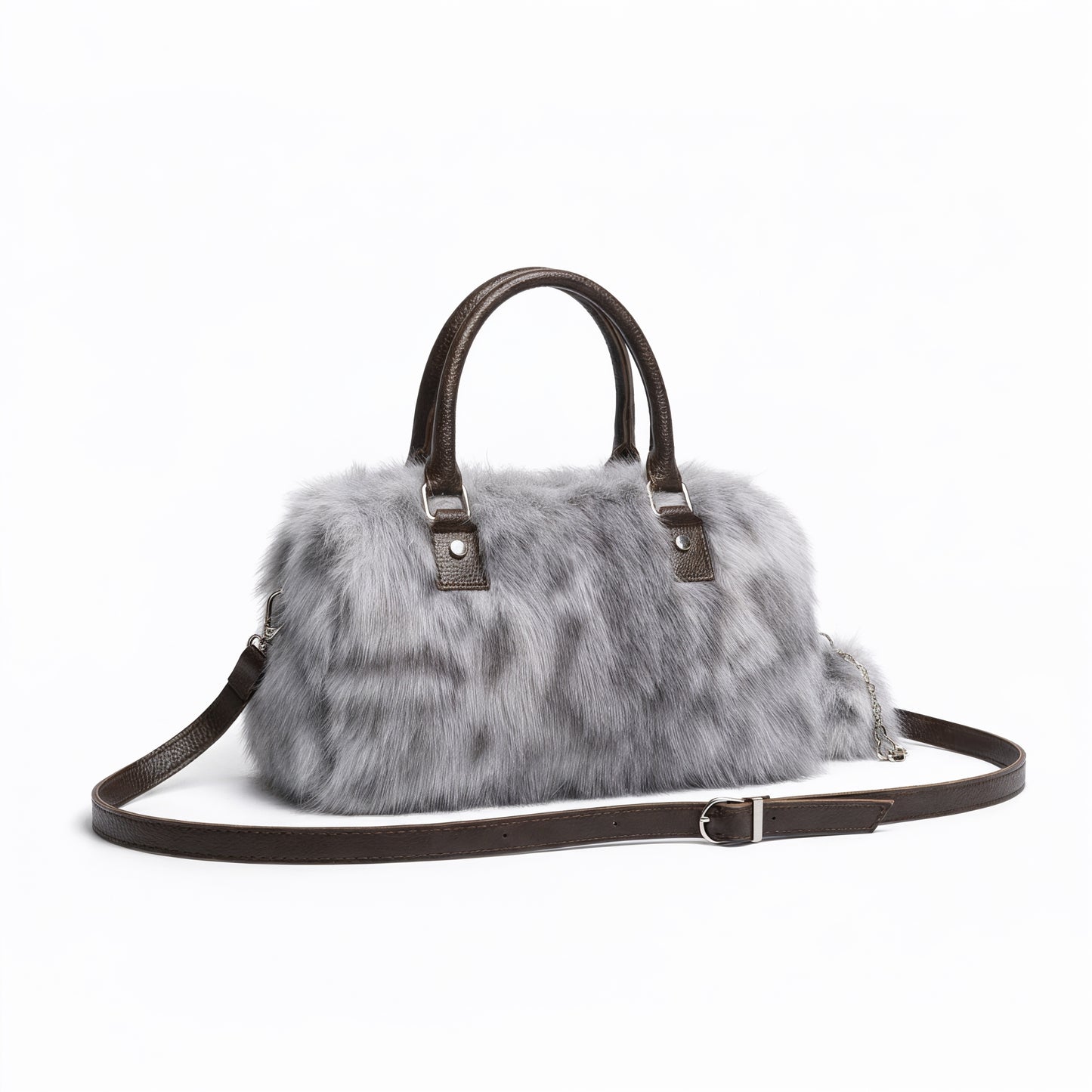THE NEW SNOW LEOPARD DUFFLE BAG - WEAR SNOW ON YOUR WRIST NOT IN YOUR NOSE