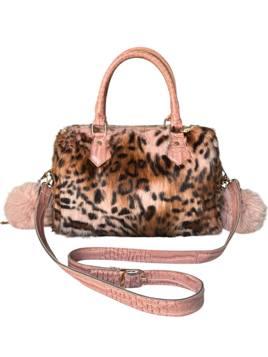 Do you know what else is pink inside? GOLD SQUARE DUFFLE (pre order)