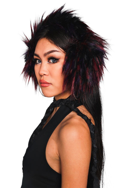 Burgundy Mix Earmuffs