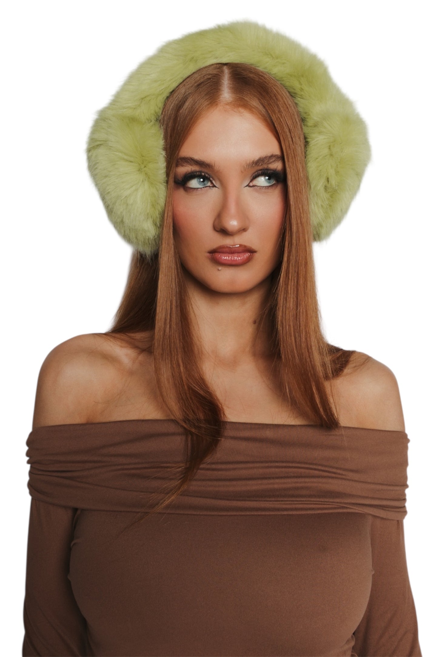 Lime Green Earmuffs