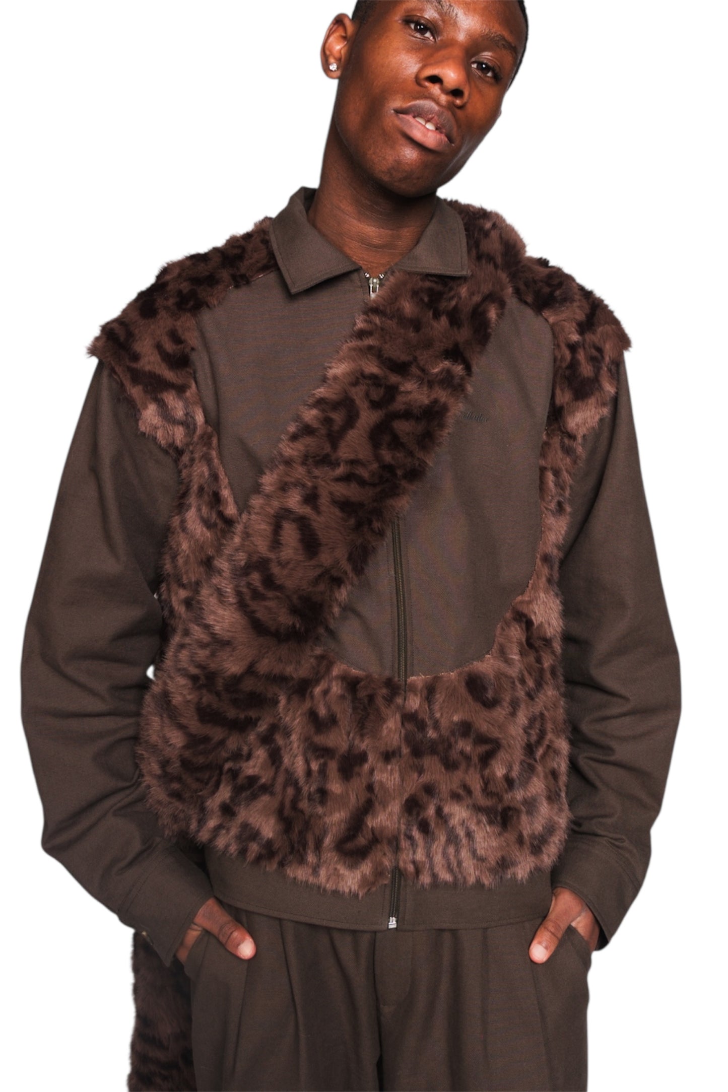 Pellador x Rashhiiid Suit & Puffer Bag