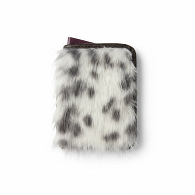 The Snow Leopard Passport Wallet