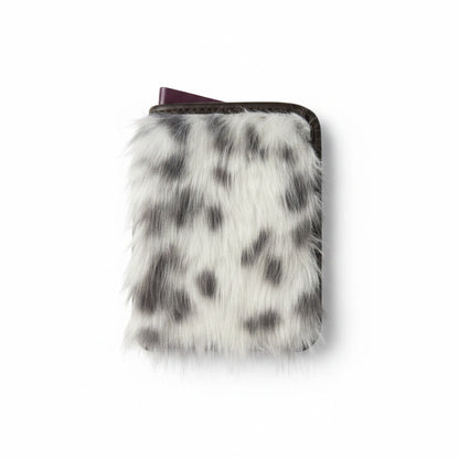 The Snow Leopard Passport Wallet