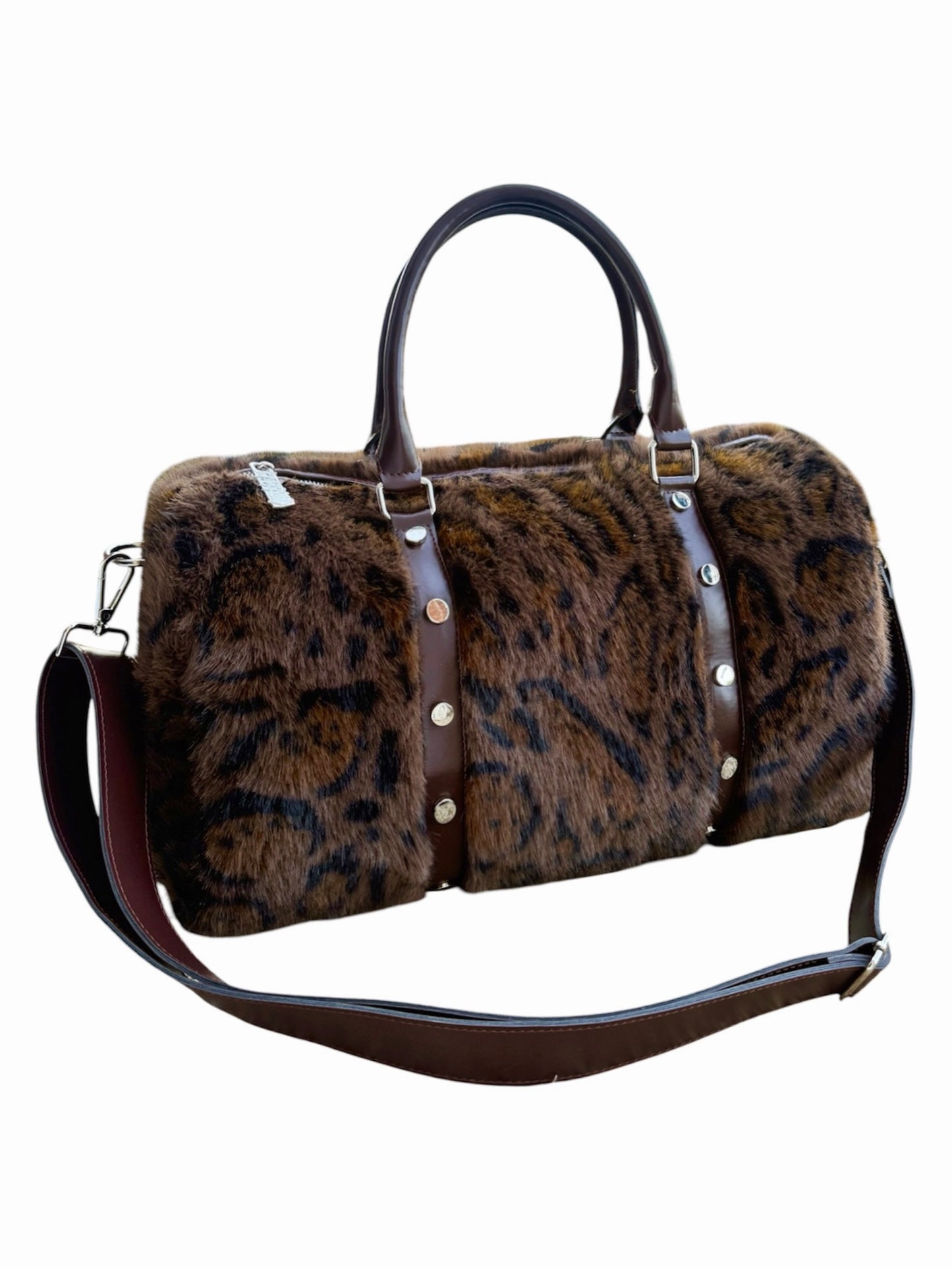 PRE ORDER - Chocolate Jetset Duffle Bag - Travel With Swag