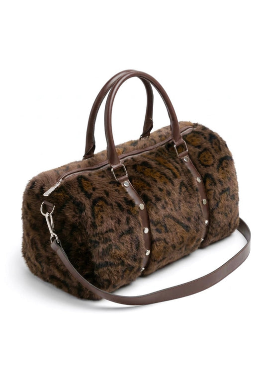PRE ORDER - Chocolate Jetset Duffle Bag - Travel With Swag