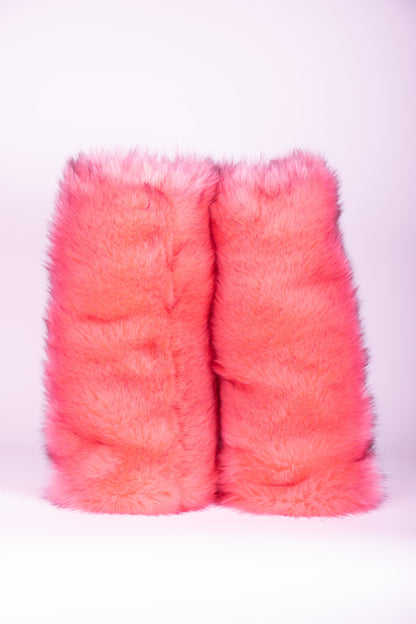Pink legwarmers